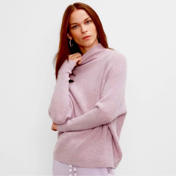 Club Monaco Emma Cashmere Sweater Pink Size Small - Picture 2 of 4